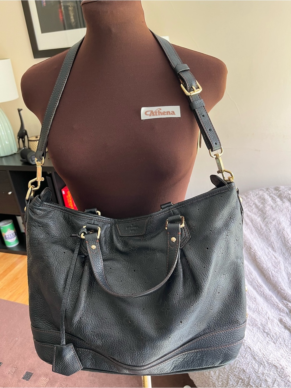 Louis Vuitton Monogram Mahina Stellar PM satchel